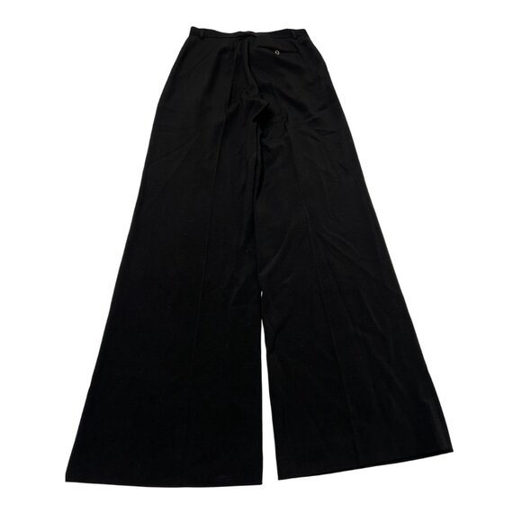 Vintage Jean Paul Gaultier Femme Wide Leg Trousers in Black - Picture 4 of 5